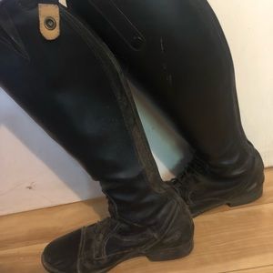 Middleburg Faux Leather Tall Boots
